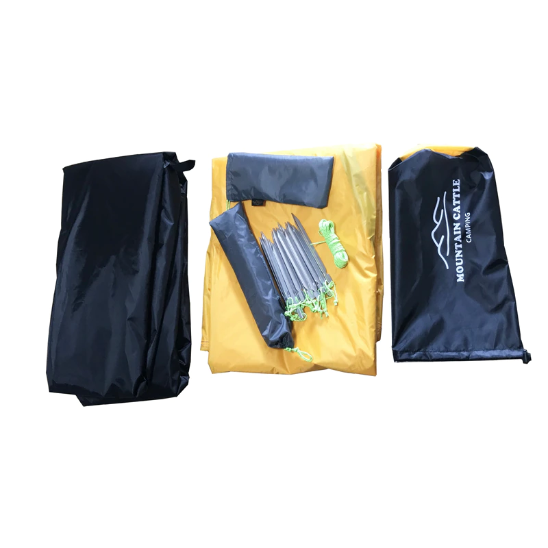 Cheap Goat Tents Outdoor 2 Person Waterproof Camping Tents Ultralight Hiking Backpacking Survival Equipment Tents 